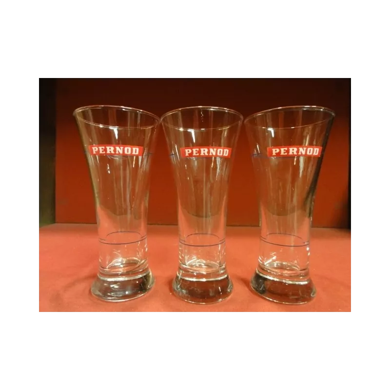 3 VERRES PERNOD EXPORT 