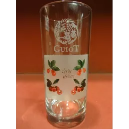 6 VERRES GUIOT CERISE GRIOTTE 