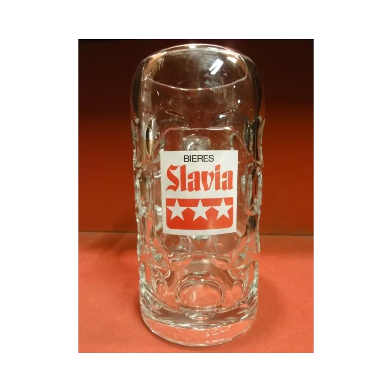 1 CHOPE BIERES SLAVIA 1 LITRE