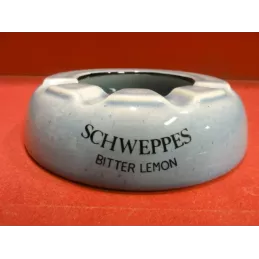 1 CENDRIER SCHWEPPES BITTER LEMON BLEU