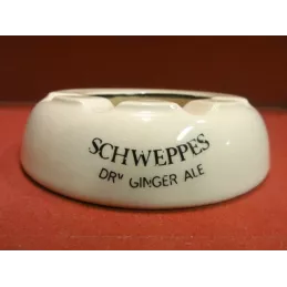 1 CENDRIER SCHWEPPES  DRY GINGER ALE CREME