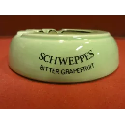 1 CENDRIER SCHWEPPES  BITTER GRAPEFRUIT VERT