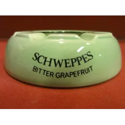 1 CENDRIER SCHWEPPES  BITTER GRAPEFRUIT VERT