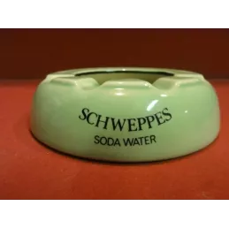 1 CENDRIER SCHWEPPES SODA WATER  VERT