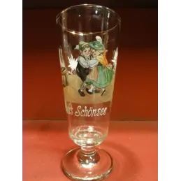 1 VERRE EMAILLE GRUSS AUS SCHONSEE