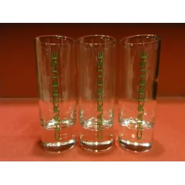 3 VERRES CHARTREUSE 6/7CL