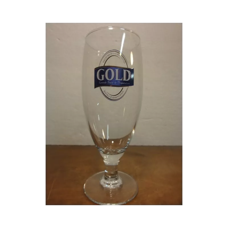 6 VERRES GOLD 25CL KANTERBRAU