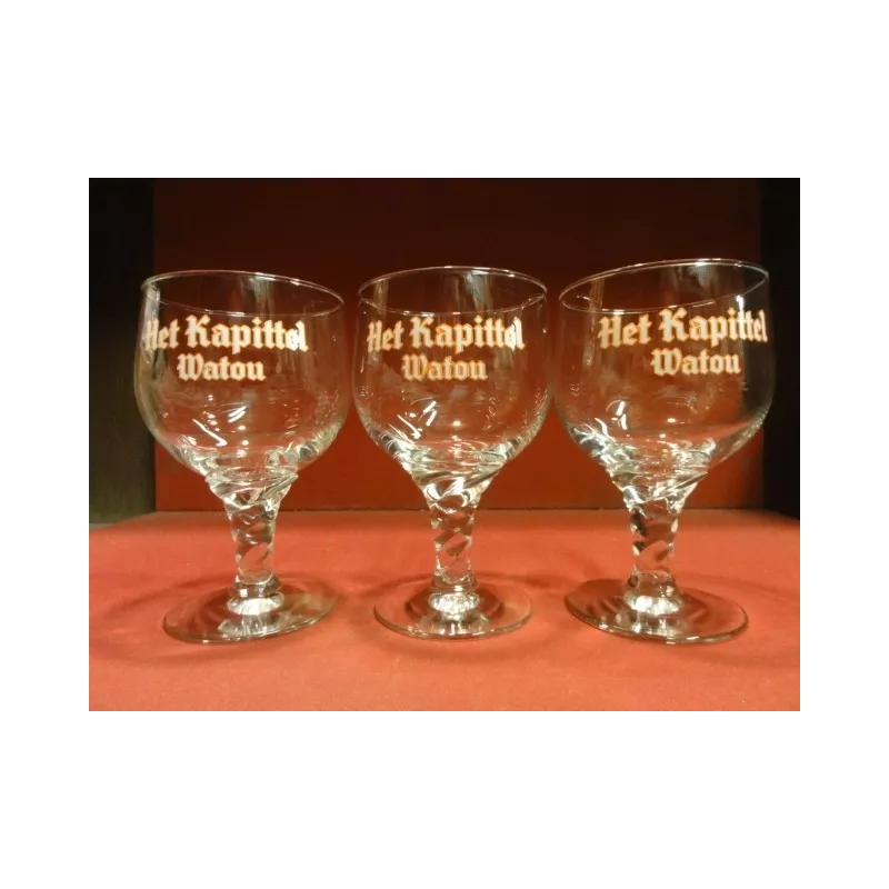 3 VERRES HET KAPITTEL WATOU 25CL