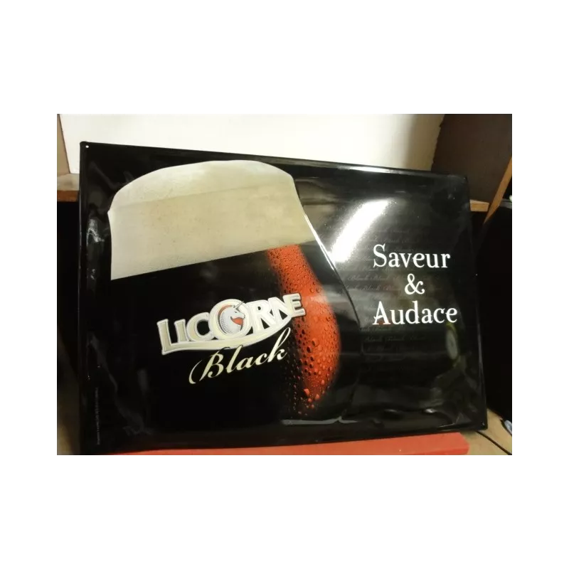 1 TOLE LICORNE BLACK