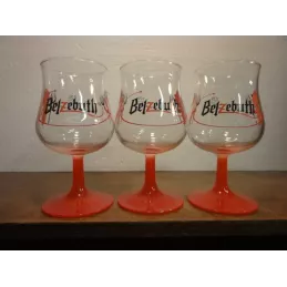 3 VERRES BELZEBUTH 25CL