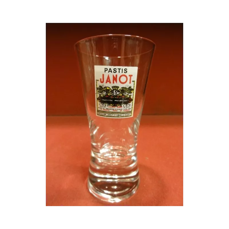 1 VERRE PASTIS JANOT HT.11.10CM