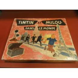 1 JEU TINITIN ET MILOU DANS LE MONDE  1970