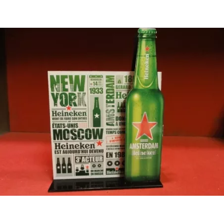 1 PRESENTOIR HEINEKEN 