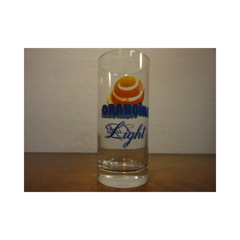 6 VERRES ORANGINA LIGHT