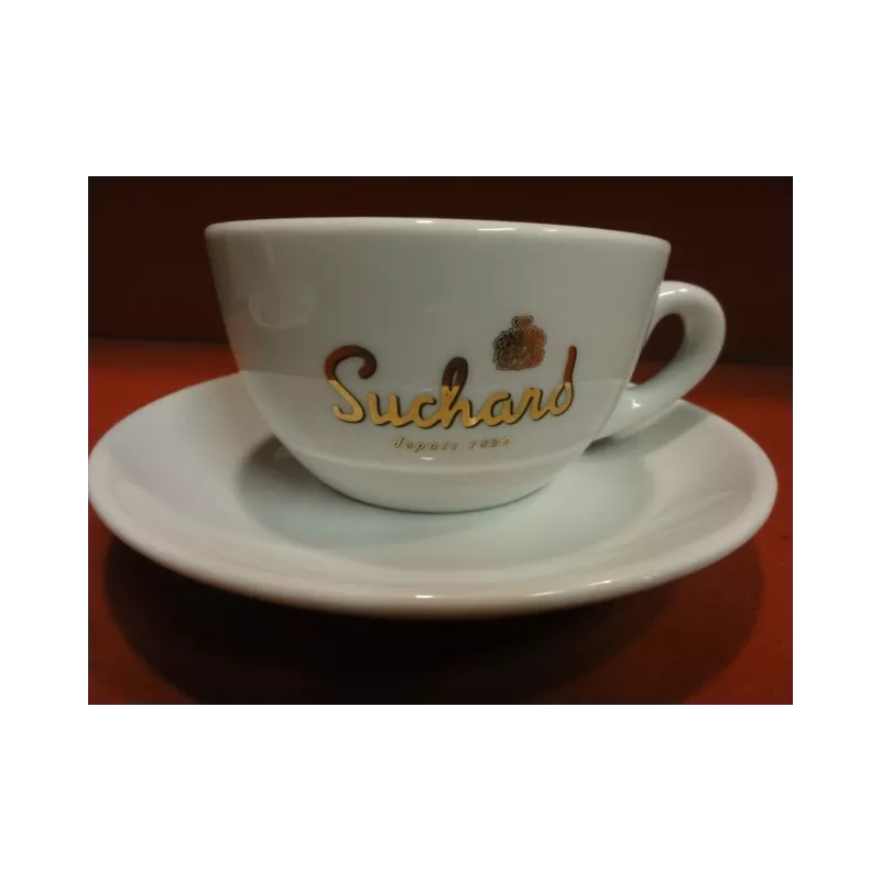 2 TASSES CHOCOLAT SUCHARD 20/22CL