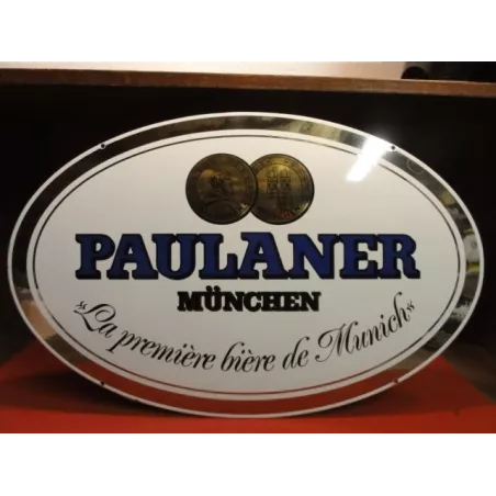 1 PLAQUE EMAILLEE PAULANER 53X34