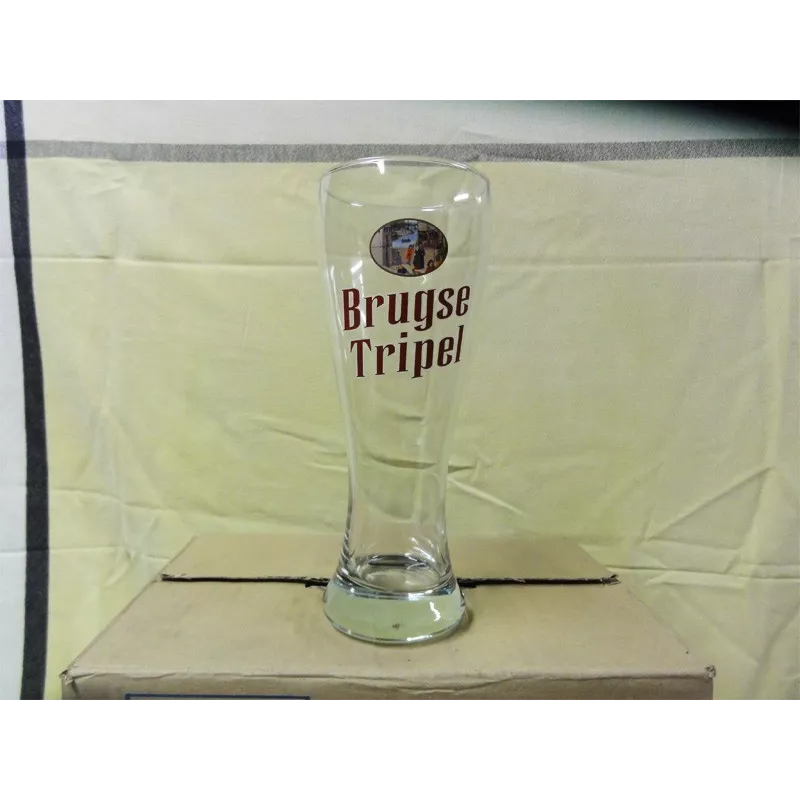 boite de 6 verres brugse tripel 50cl