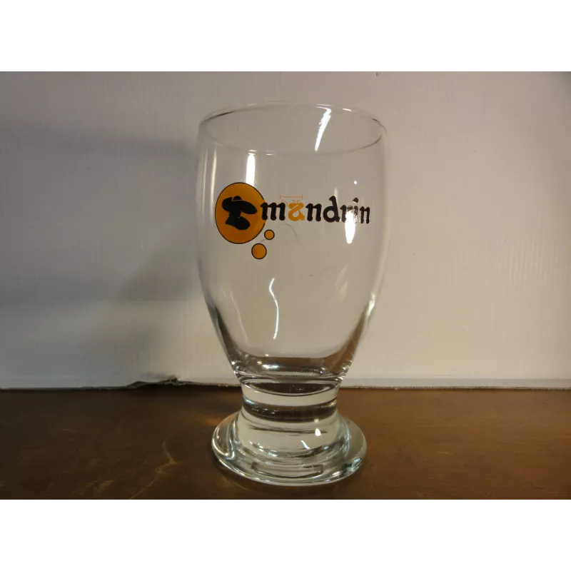 6 VERRES A  BIERE MANDRIN  25CL