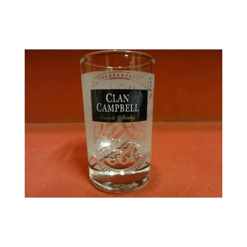 6 VERRES BABY CLAN CAMPBELL HT. 8.50CM