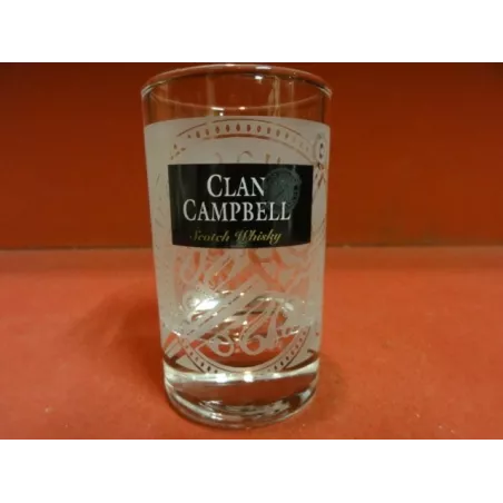 6 VERRES BABY CLAN CAMPBELL HT. 8.50CM