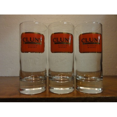 3 VERRES WHISKY CLUNY 22CL