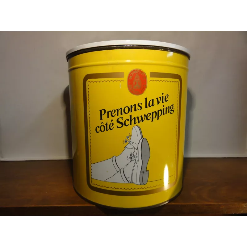 SEAU A GLACE SCHWEPPES 