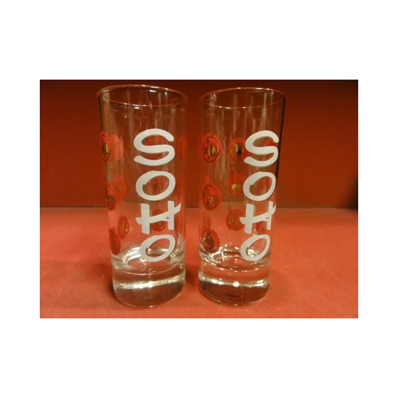 2 VERRES SOHO 17CL