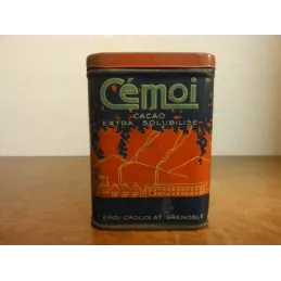 1 BOITE CHOCOLAT CEMOI 125GR GRENOBLE