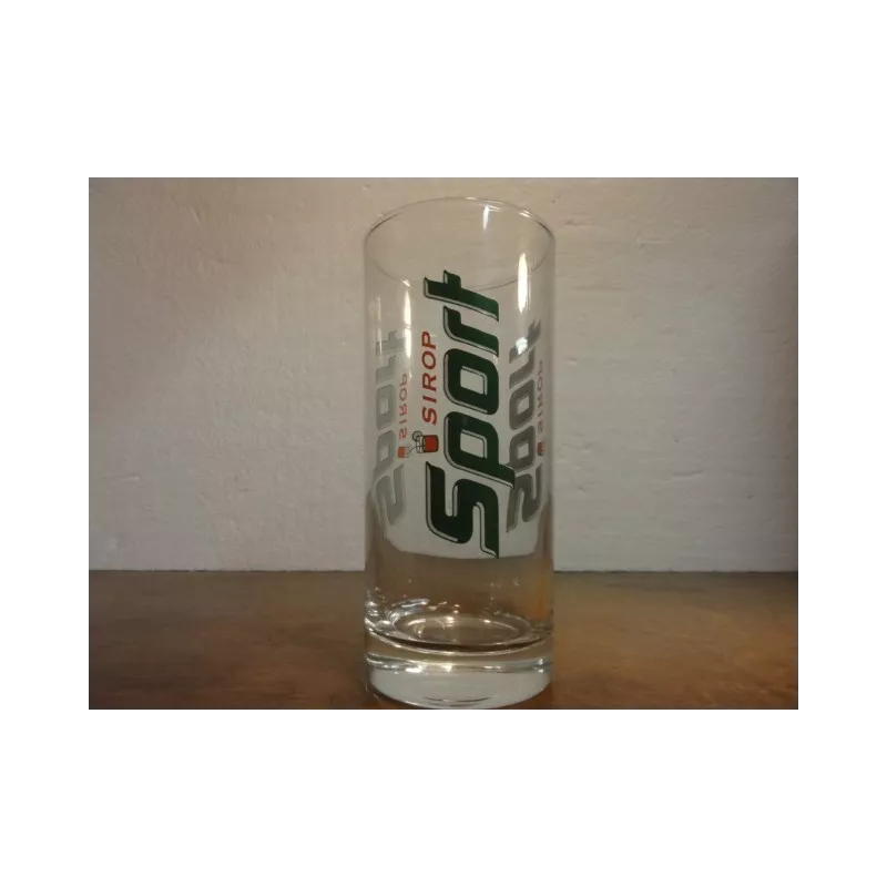 6 VERRES SIROP BERGER SPORT( VERT)