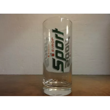 6 VERRES SIROP BERGER SPORT( VERT)