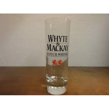 6 VERRES WHISKY WHYTE&MACKAY 22CL