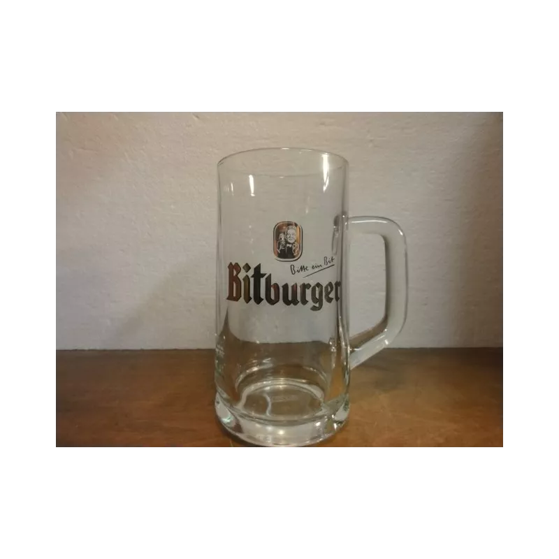 1 CHOPE BITBURGER 50CL HT. 16.30CM