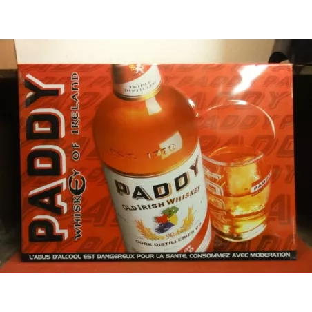 1 TOLE WHISKY PADDY 54X39CM