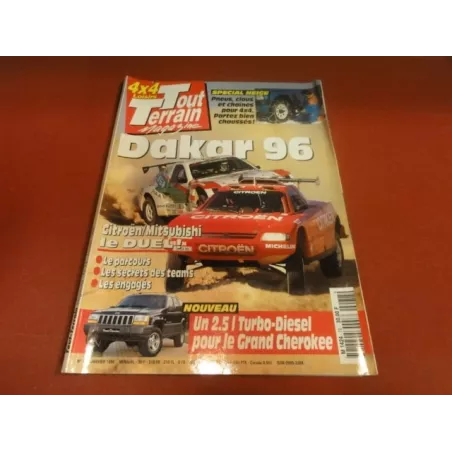 1 MAGAZINE 4/4 LOISIRS TOUT TERRAIN DAKAR 1996