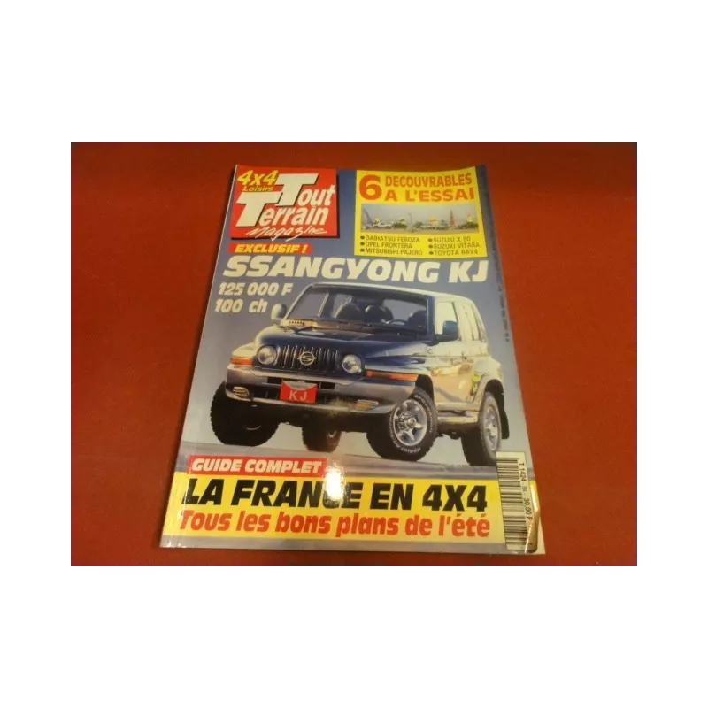 1 MAGAZINE 4/4 LOISIR TOUT TERRAIN SSANGYONG