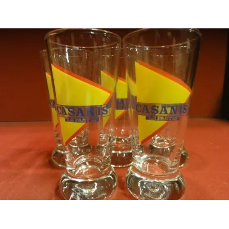 5 VERRES CASANIS ( LE PASTIS)