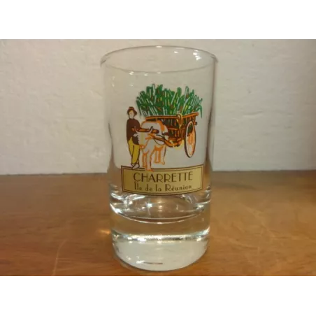 1 VERRE RHUM CHARRETTE HT.8.70