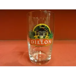 6 VERRES RHUM DILLON  HT.10CM