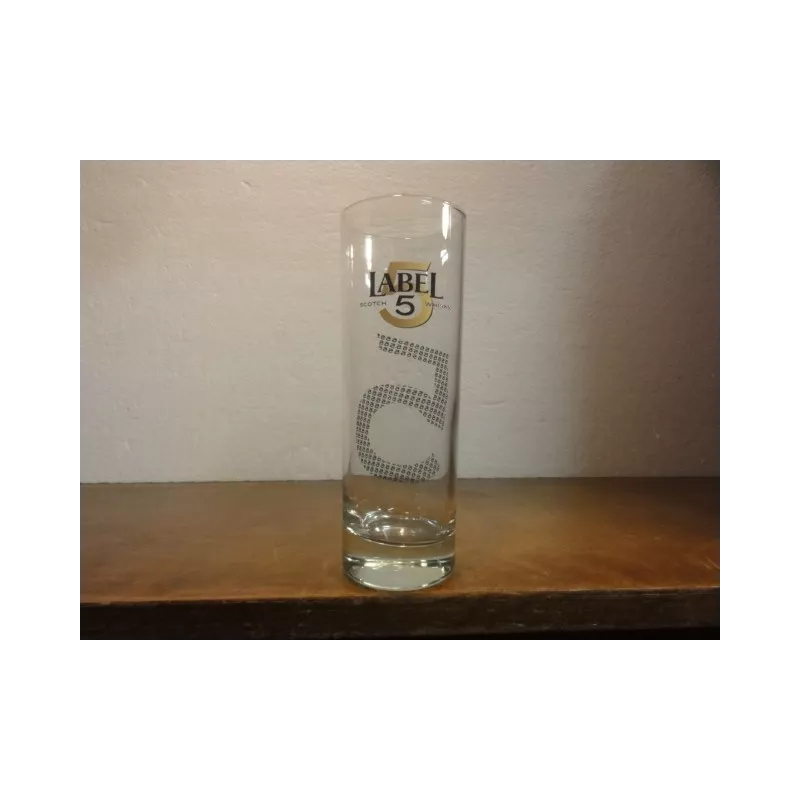 6 VERRES LABEL 5 22CL