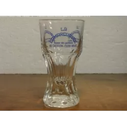 1 VERRE LIQUEUR DES GARDIANS LA CAMARGUAISE  HT. 11CM