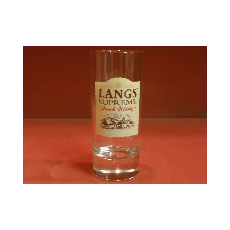 6 VERRES WHISKY LANGS 15CL