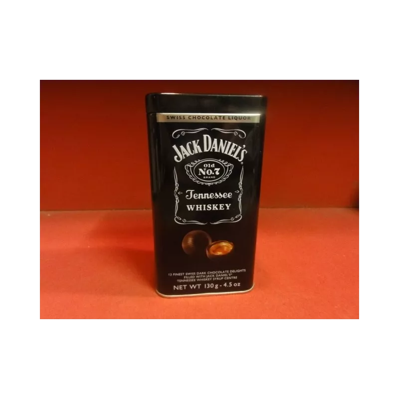 1 BOITE METAL CHOCOLATJACK DANIEL'S