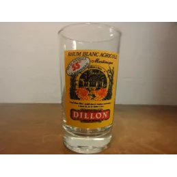 1 VERRE RHUM DILLON HT. 11.10CM