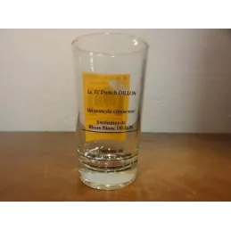 1 VERRE RHUM DILLON HT. 11.10CM