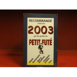 PLAQUE EMAILLEE LES GUIDES DU PETIT FUTE 2003