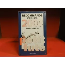 PLAQUE EMAILLEE LES GUIDES DU PETIT FUTE 2009