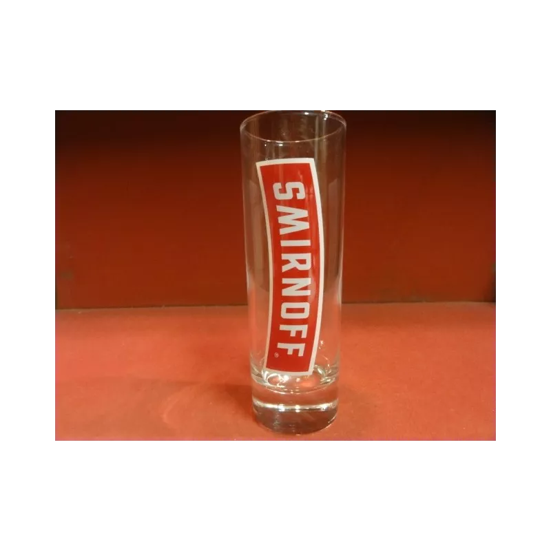 6 VERRES SMIRNOFF 22CL ROUGE