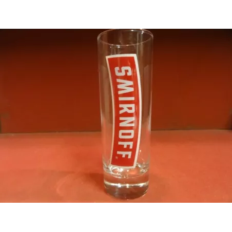 6 VERRES SMIRNOFF 22CL ROUGE