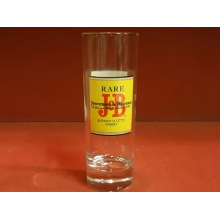 6 VERRES J&B 22cl ht 15.20cm