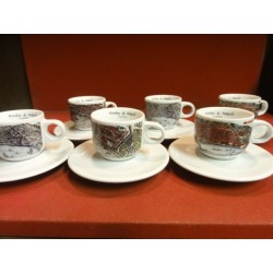 6 TASSES A CAFE KIMBO COLLECTOR 